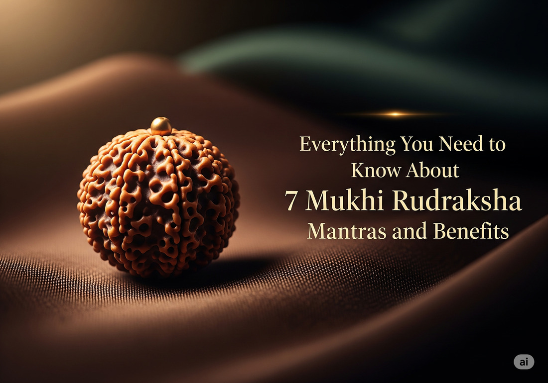 Everything You Need to Know About 7 Mukhi Rudraksha Mantras and Benefits