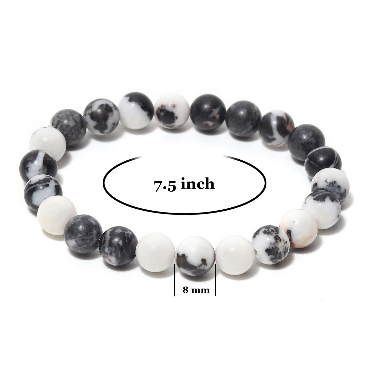 Arihant Gems & Jewels Reiki/Yoga Healing Distance Charm Bracelet | Natural & Certified | Astrological Gemstone | Positive Effect | Unisex Both for Men & Women