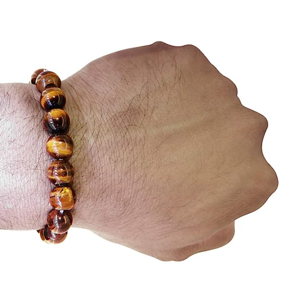 Arihant Gems & Jewels Reiki/Yoga Healing Distance Charm Bracelet | Natural & Certified | Astrological Gemstone | Positive Effect | Unisex Both for Men & Women