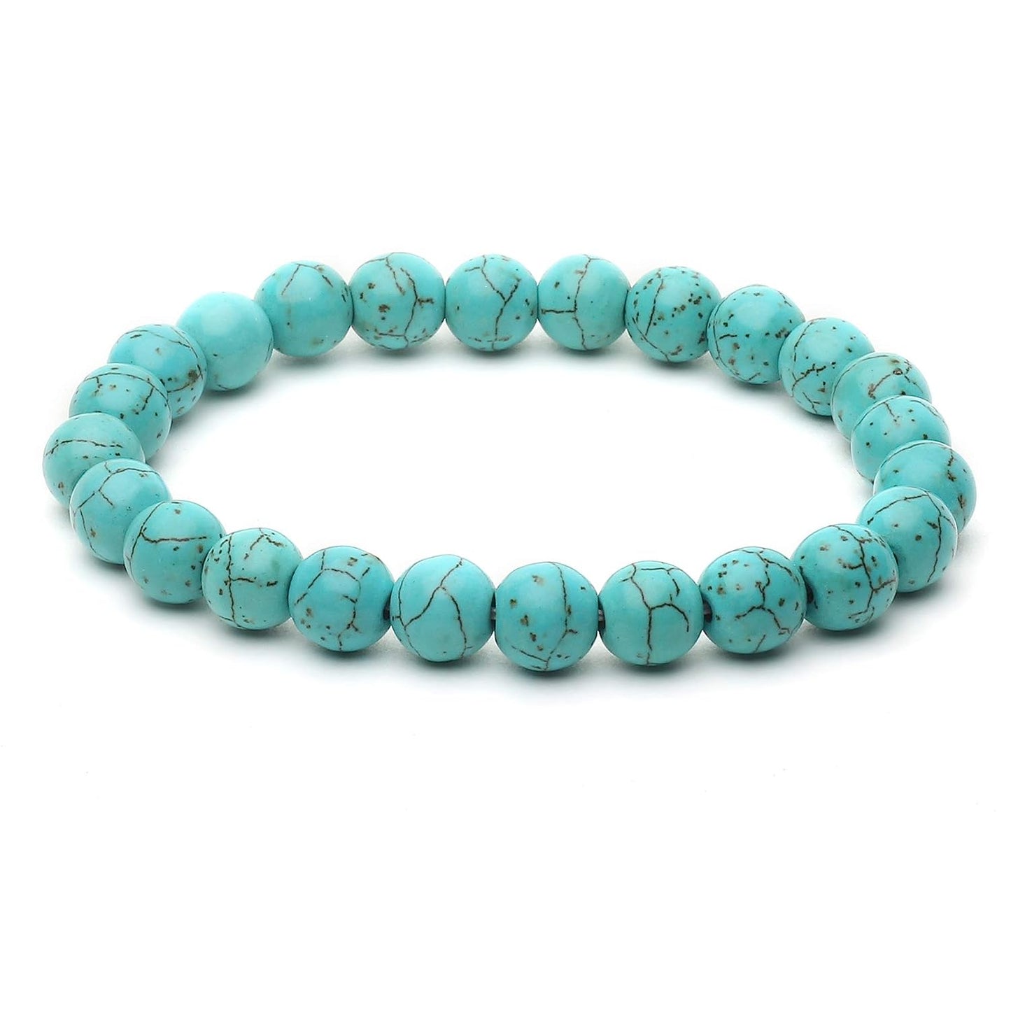 Arihant Gems & Jewels Firoza Bracelet | Natural & Certified | Astrological Gemstone | Positive Effect | Unisex Both for Men & Women