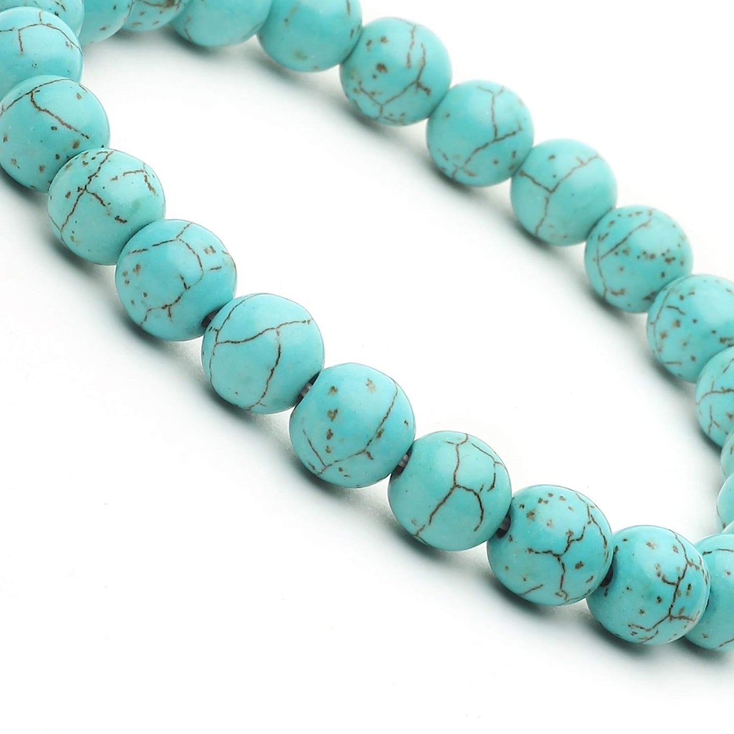 Arihant Gems & Jewels Firoza Bracelet | Natural & Certified | Astrological Gemstone | Positive Effect | Unisex Both for Men & Women