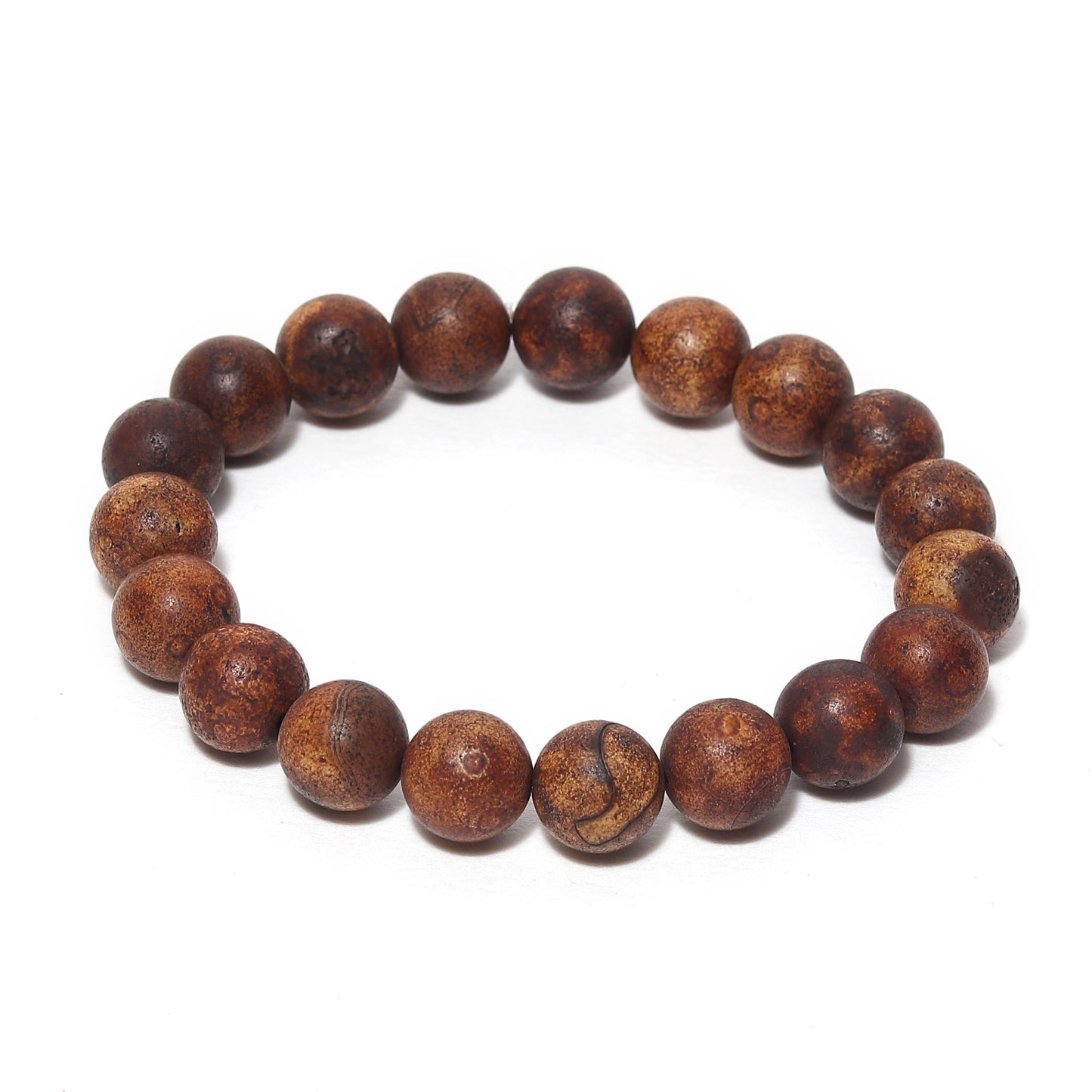 Arihant Gems & Jewels Jasper Bracelet | Natural & Certified | Astrological Bracelet | Reiki/Yoga Healing Distance Charm Bracelet | Unisex Both for Men & Women