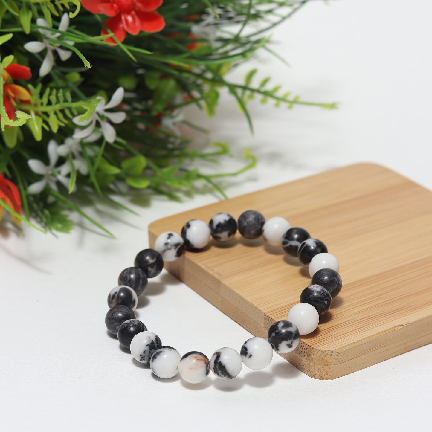 Arihant Gems & Jewels Reiki/Yoga Healing Distance Charm Bracelet | Natural & Certified | Astrological Gemstone | Positive Effect | Unisex Both for Men & Women