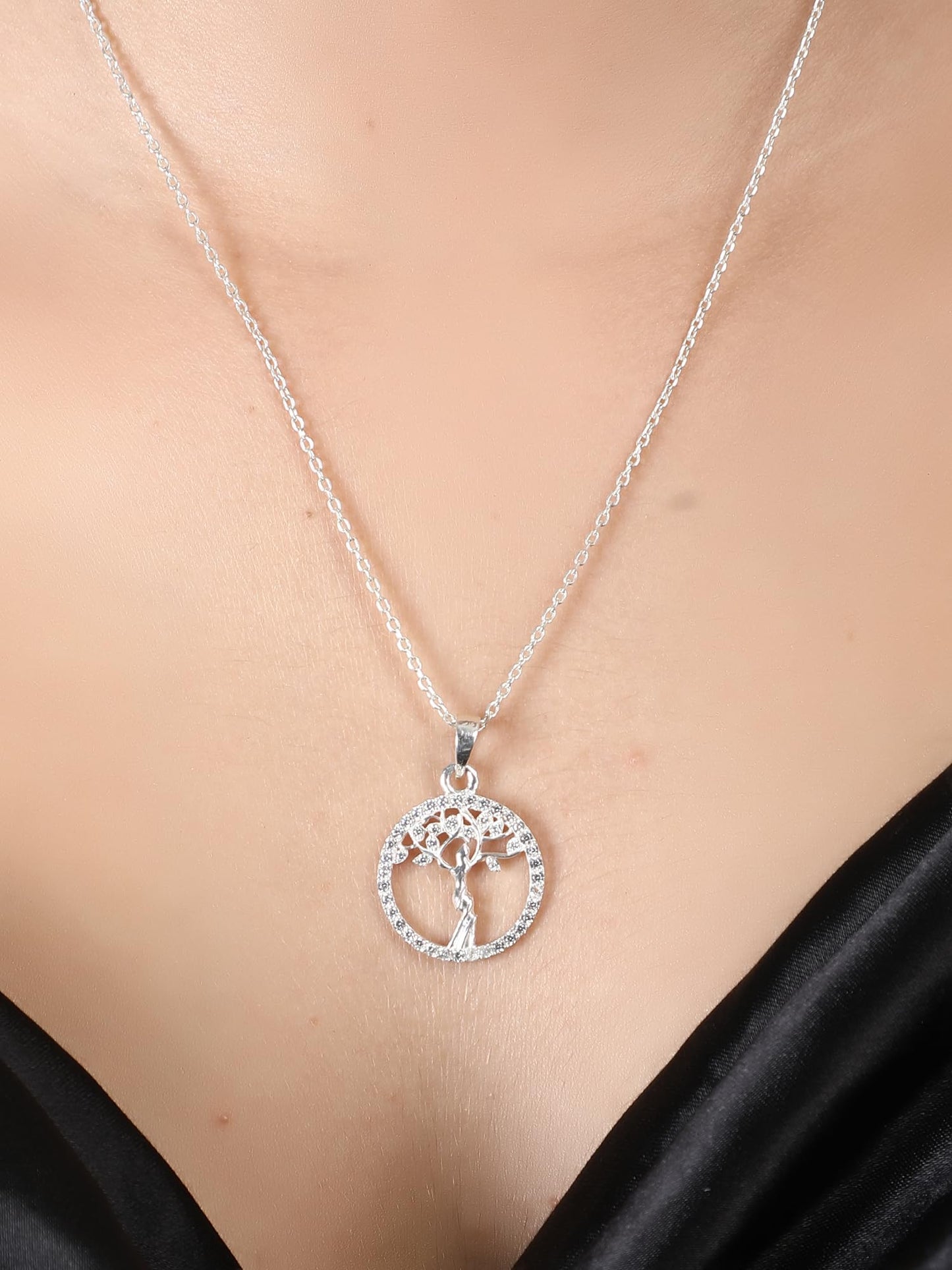 Arihant Gems & Jewels Stylish Silver 925 Pendent For Men Women Boys Girls Silver Pendant Silver Pendant For Men Women Gift for Sister Love Gift Unisex Pendant Necklace