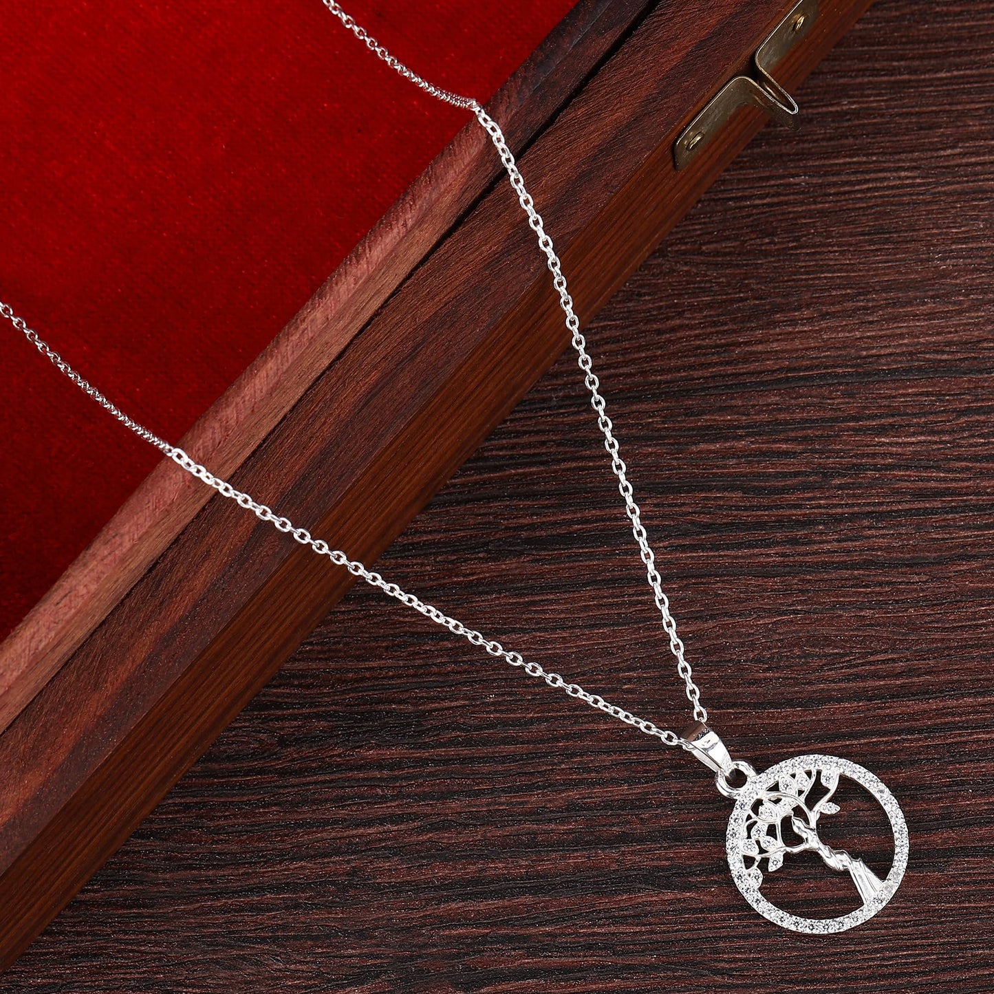 Arihant Gems & Jewels Stylish Silver 925 Pendent For Men Women Boys Girls Silver Pendant Silver Pendant For Men Women Gift for Sister Love Gift Unisex Pendant Necklace