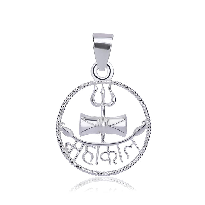 Arihant Gems & Jewels Stylish Silver 925 Pendent For Men Women Boys Girls Silver Pendant Silver Pendant For Men Women Gift for Sister Love Gift Unisex Pendant Necklace