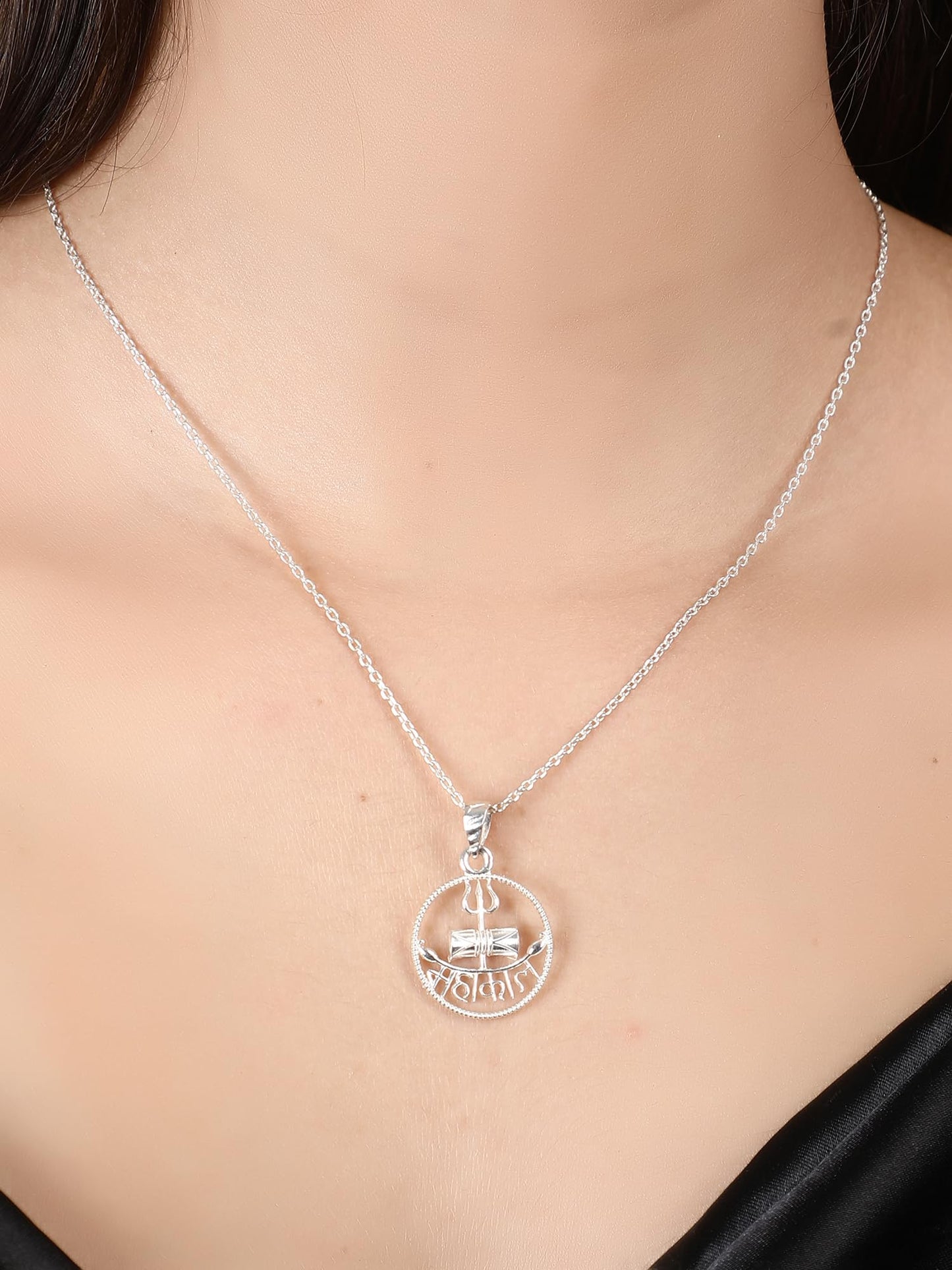 Arihant Gems & Jewels Stylish Silver 925 Pendent For Men Women Boys Girls Silver Pendant Silver Pendant For Men Women Gift for Sister Love Gift Unisex Pendant Necklace