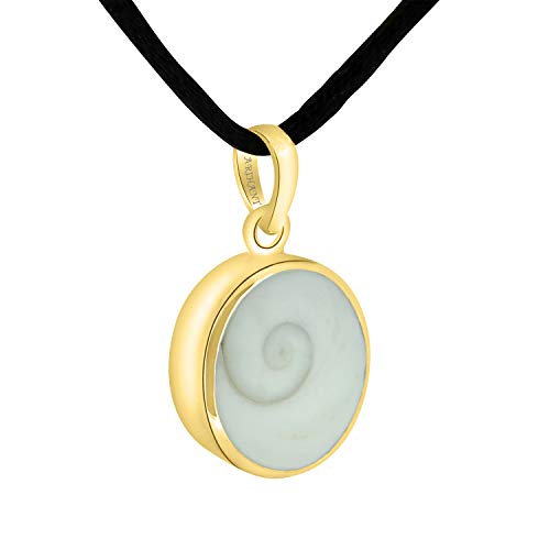 Gomti Chakra Pendent Natural & Certified Gomti Chakra Astrological Gemstone by Arihant Gems and Jewels