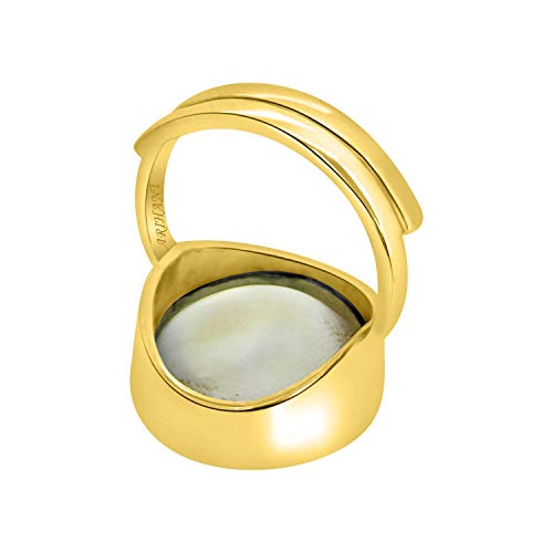Gomti Chakra Adjustable Ring Natural & Certified Gomti Chakra Astrological Gemstone by ARIHANT GEMS & JEWELS
