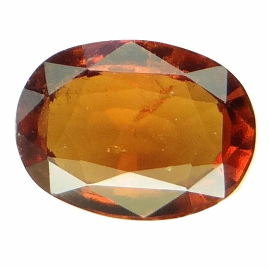 Hessonite Garnet (Gomed) 3.25 - 12.25 Ratti Natural & Certified Astrological Gemstone Premium Quality