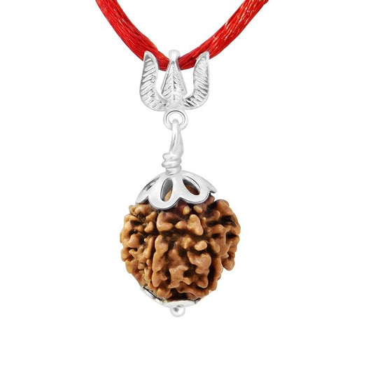 GANESH JI NEPALI RUDRAKSHA  100% Original & Certified SILVER 925 PENDANT