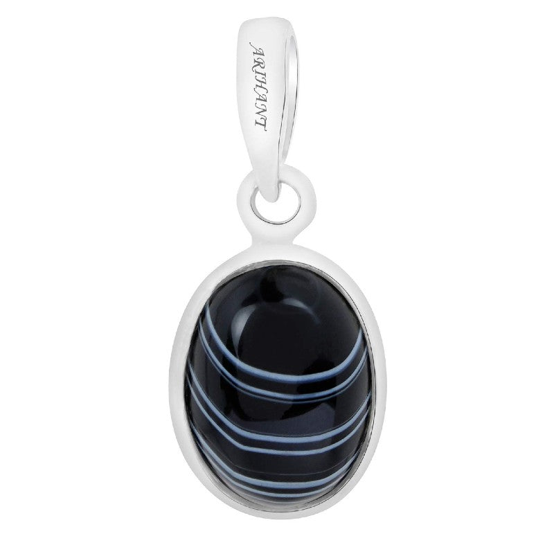 Sulemani Hakik 11.25 Ratti Natural & Certified Astrological Gemstone Silver(925) Bezel Setting Pendant