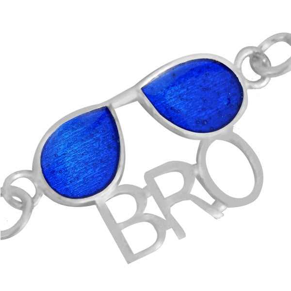 Arihant Gems & Jewels Unisex Silver 925 Brother/Bhai/Bhaiya/Bro Rudraksha Elegant Rakhi for Your Brother for Rakshabandhan