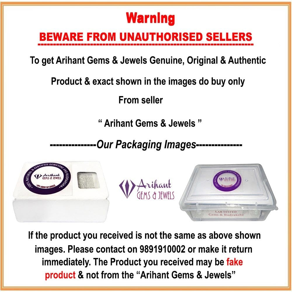 Arihant Gems & Jewels 925 Silver Lotus Bracelet/Rakhi for Brother/Bhai/Bhaiya/Bro