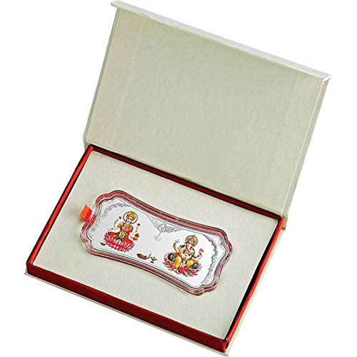 MMTC-PAMP India Pvt. Ltd. Stylized Lakshmi Ganesha 999.9 purity 50 gm Silver Bar