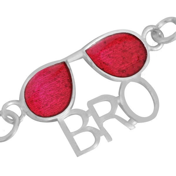 Arihant Gems & Jewels Unisex Silver 925 Brother/Bhai/Bhaiya/Bro Elegant Rakhi for Your Brother for Rakshabandhan