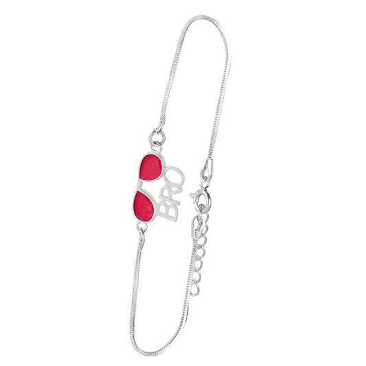 Arihant Gems & Jewels Unisex Silver 925 Brother/Bhai/Bhaiya/Bro Elegant Rakhi for Your Brother for Rakshabandhan