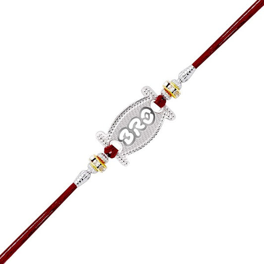 Arihant Gems & Jewels Unisex Silver 925 Brother/Bhai/Bhaiya/Bro  Elegant Rakhi for Your Brother for Rakshabandhan