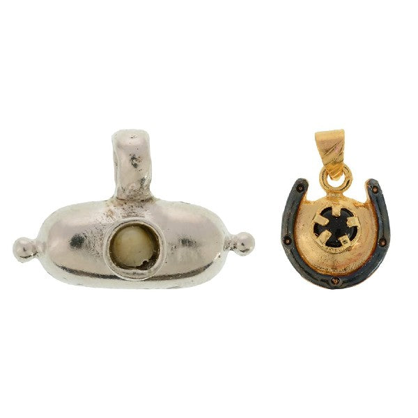 Arihant Gems and Jewels Shani Maha Raksha Kawach (17Cm X 20 cm X 4 cm, Golden+Black) | Natural & Certified | Astrological Gemstone | Positive Effect | Unisex Both for Men & Women
