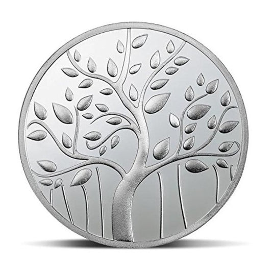 MMTC - PAMP Banyan Tree Silver(999) 10 gm. Coin With Capsule Packing