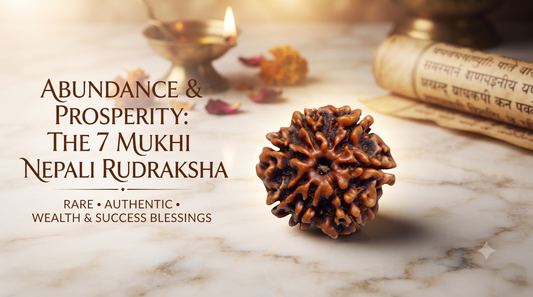 7 Mukhi Nepali Rudraksha: Benefits, Significance, Uses & How to Wear