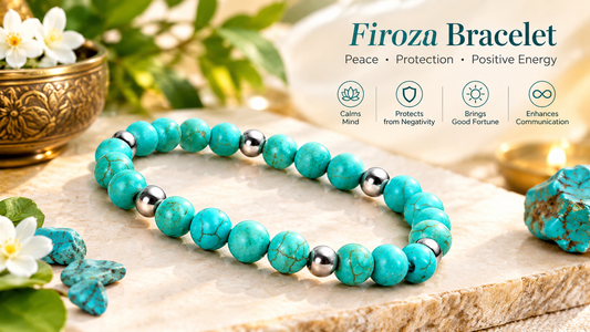 Firoza Bracelet for Men Annd Women Arihant Gems & Jewels