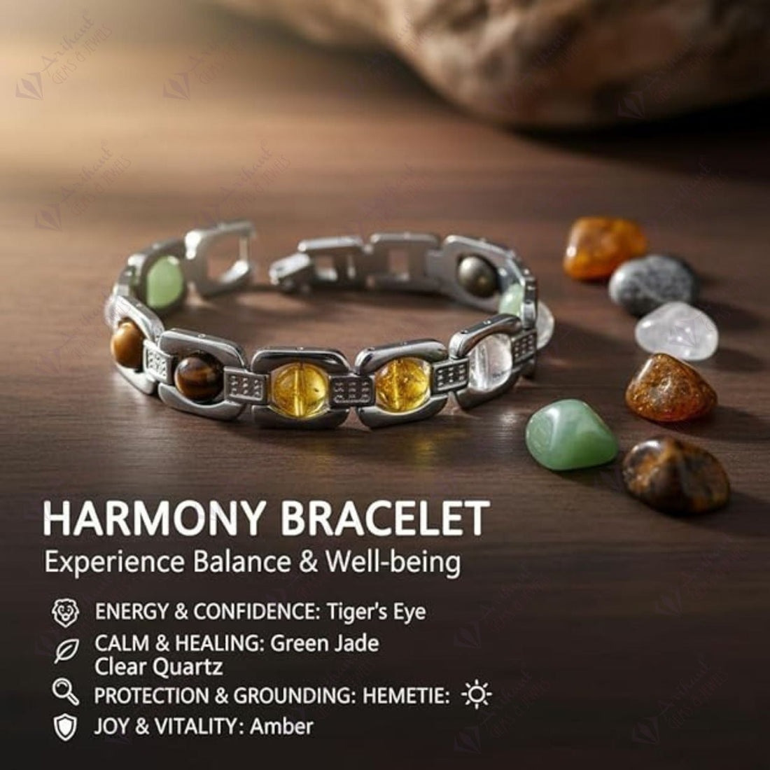 Dhan Yog Bracelet in German Silver | Wealth & Prosperity Bracelet | Spiritual Healing Jewellery for Luck & Financial Growth