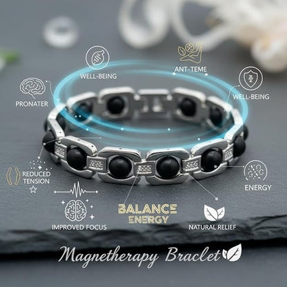 Ebony Wood Bracelet in German Silver for Men & Women | Adjustable Handmade Fashion Bracelet
