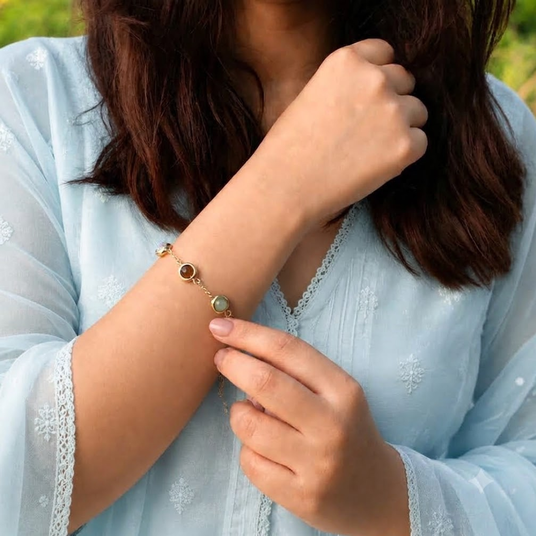 Metal Dhan Yog Bracelet for Women