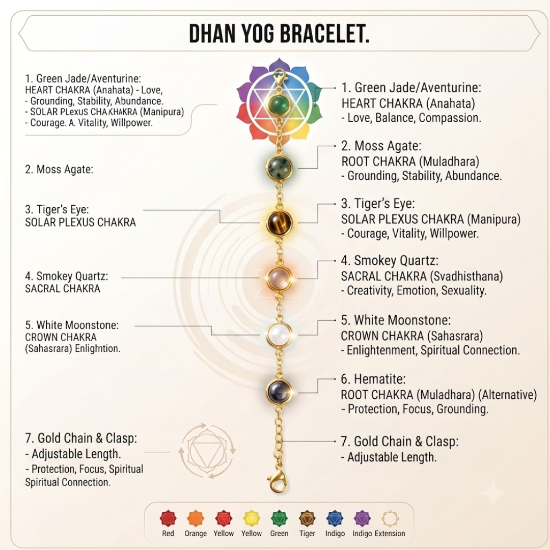 Metal Dhan Yog Bracelet for Women