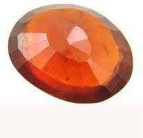 Arihant Gems and Jewels Gomed Hessonite Garnet Natural & Certified 4.25 Ratti ti 12.25 Ratti Hessonite Garnet (Gomed) Astrological Birthstone