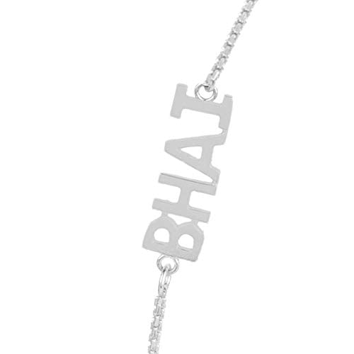 Silver 925 "Bro/Bhai/Rudraksha" Designer Elegant Silver Rakhi for Your Brother for Rakshabandhan by Arihant Gems and Jewels
