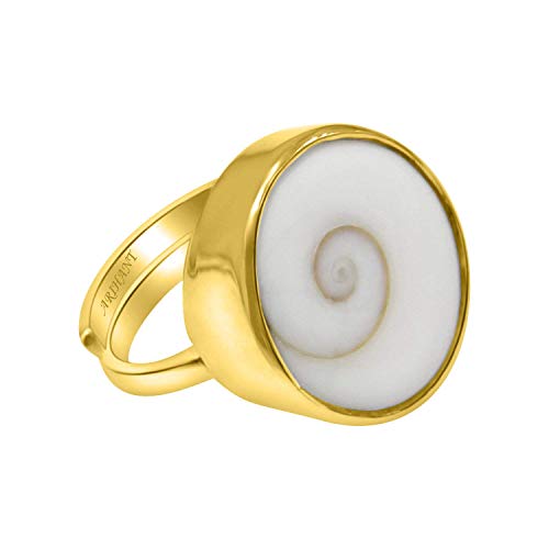 Gomti Chakra Adjustable Ring Natural & Certified Gomti Chakra Astrological Gemstone by ARIHANT GEMS & JEWELS