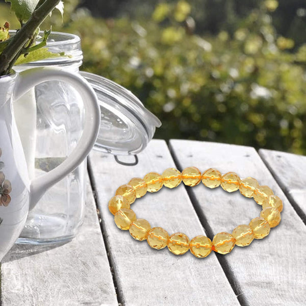 Buy Mautik Sadiwala Yellow Stone Citrine Bracelet For Men And Women Online  at Best Prices in India - JioMart.