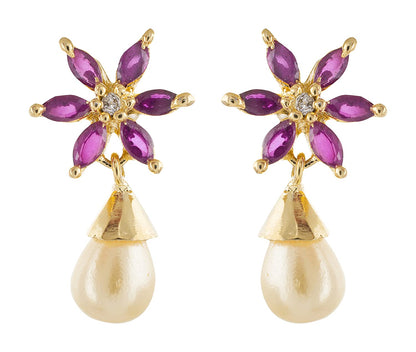 Copper Dangle & Drop Earrings for Women (FERA0026) by ARIHANT GEMS & JEWELS