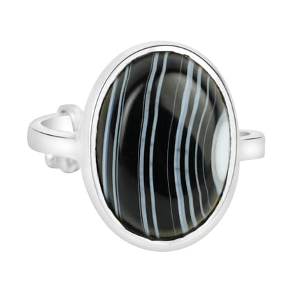 Sulemani Hakik 11.25 Ratti Natural & Certified Astrological Gemstone Silver(925) Bezel Setting Ring