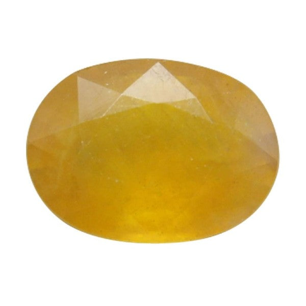 Bangkok Yellow Sapphire (Pukhraj) 4.25 - 12.25 Ratti Certified Astrological Gemstone